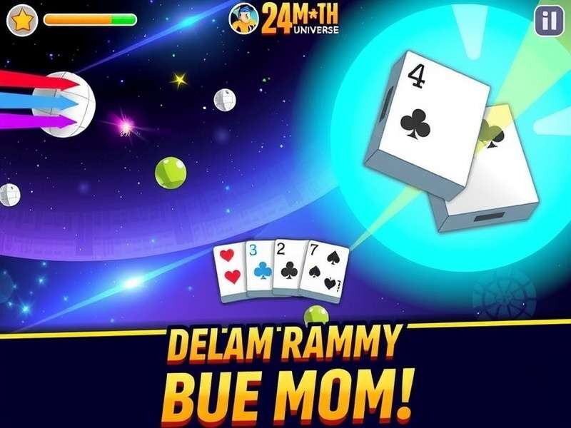 Galaxy Rummy Universe Gameplay Screenshot